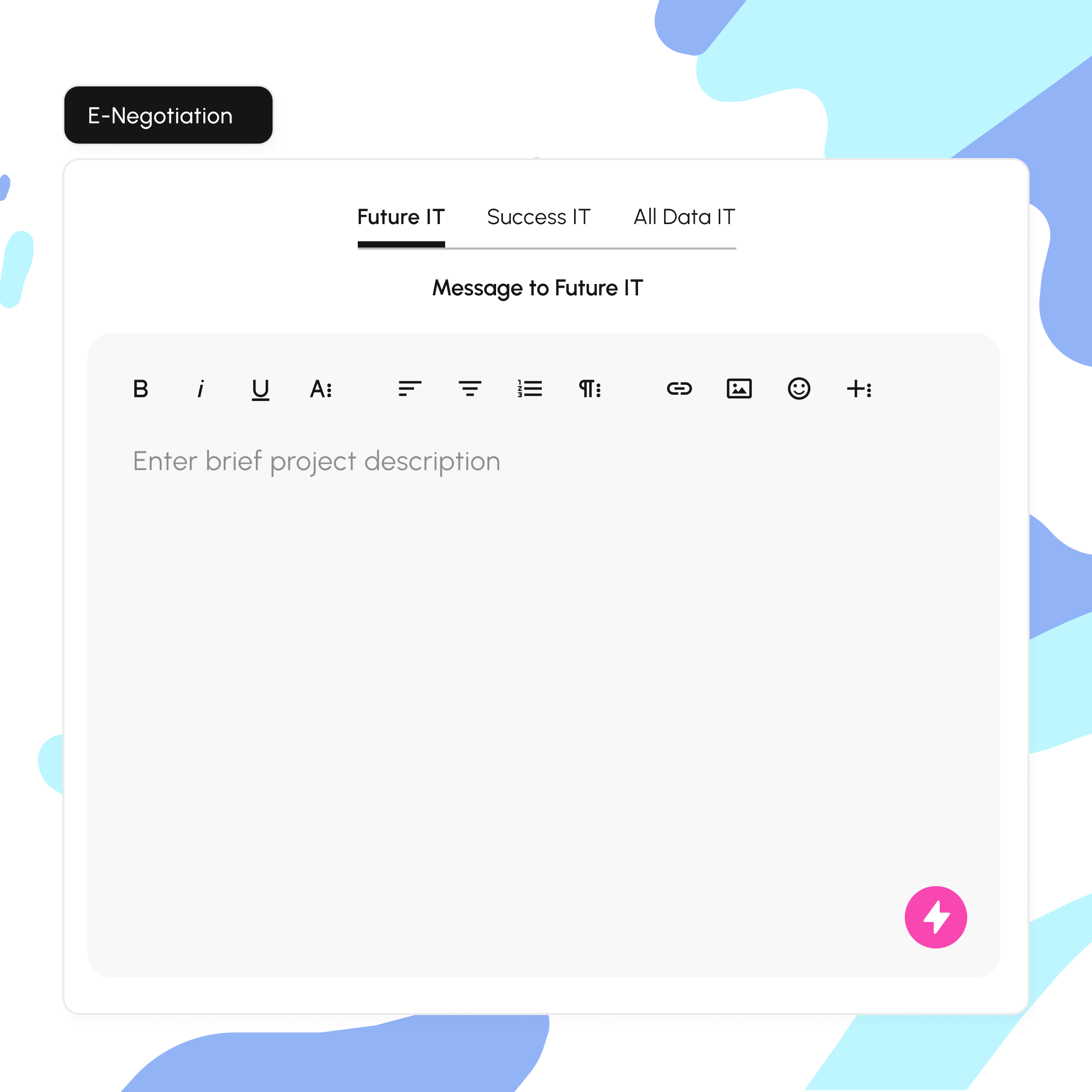 E-Negotiation illustration