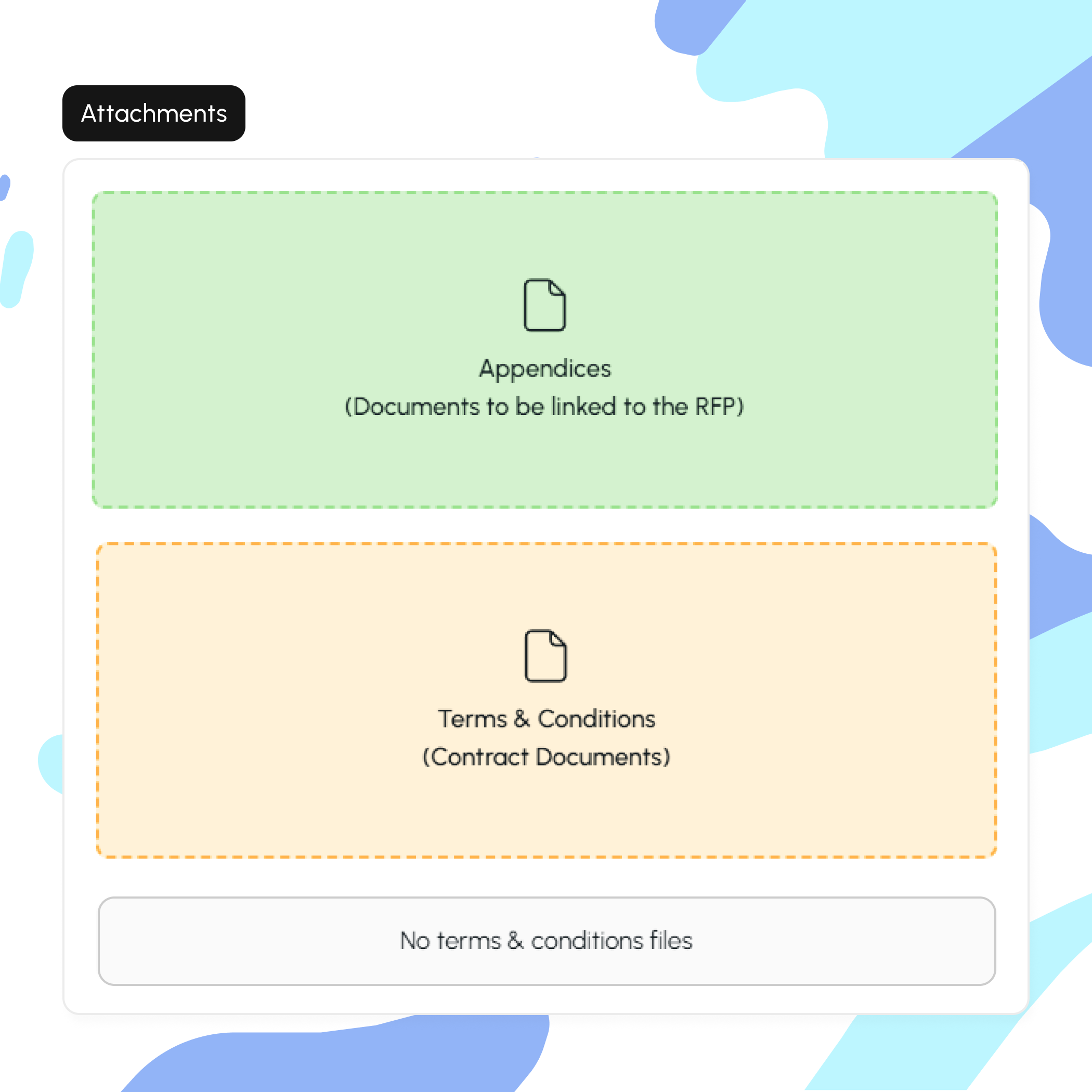 Attachments illustration