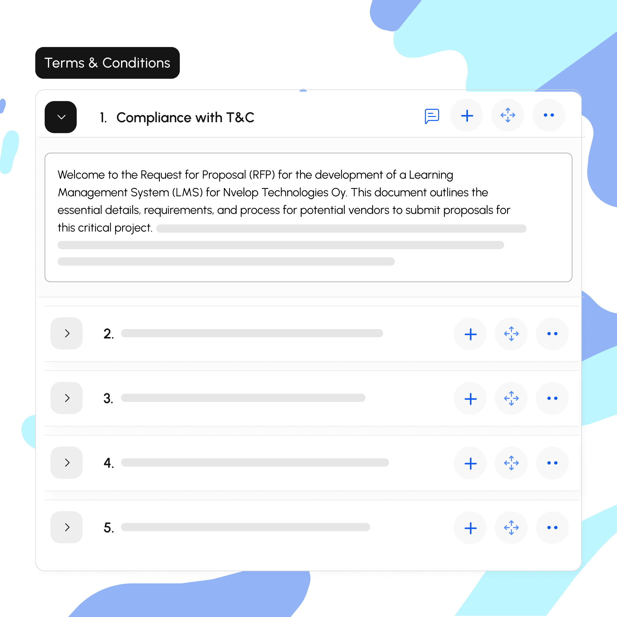 Terms & Conditions illustration