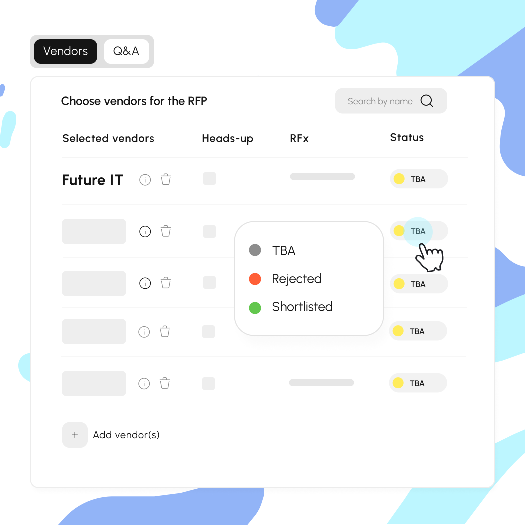 Vendor Management illustration